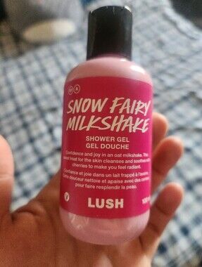 Lush Snow Fairy Milkshake Shower Gel - Discontinued